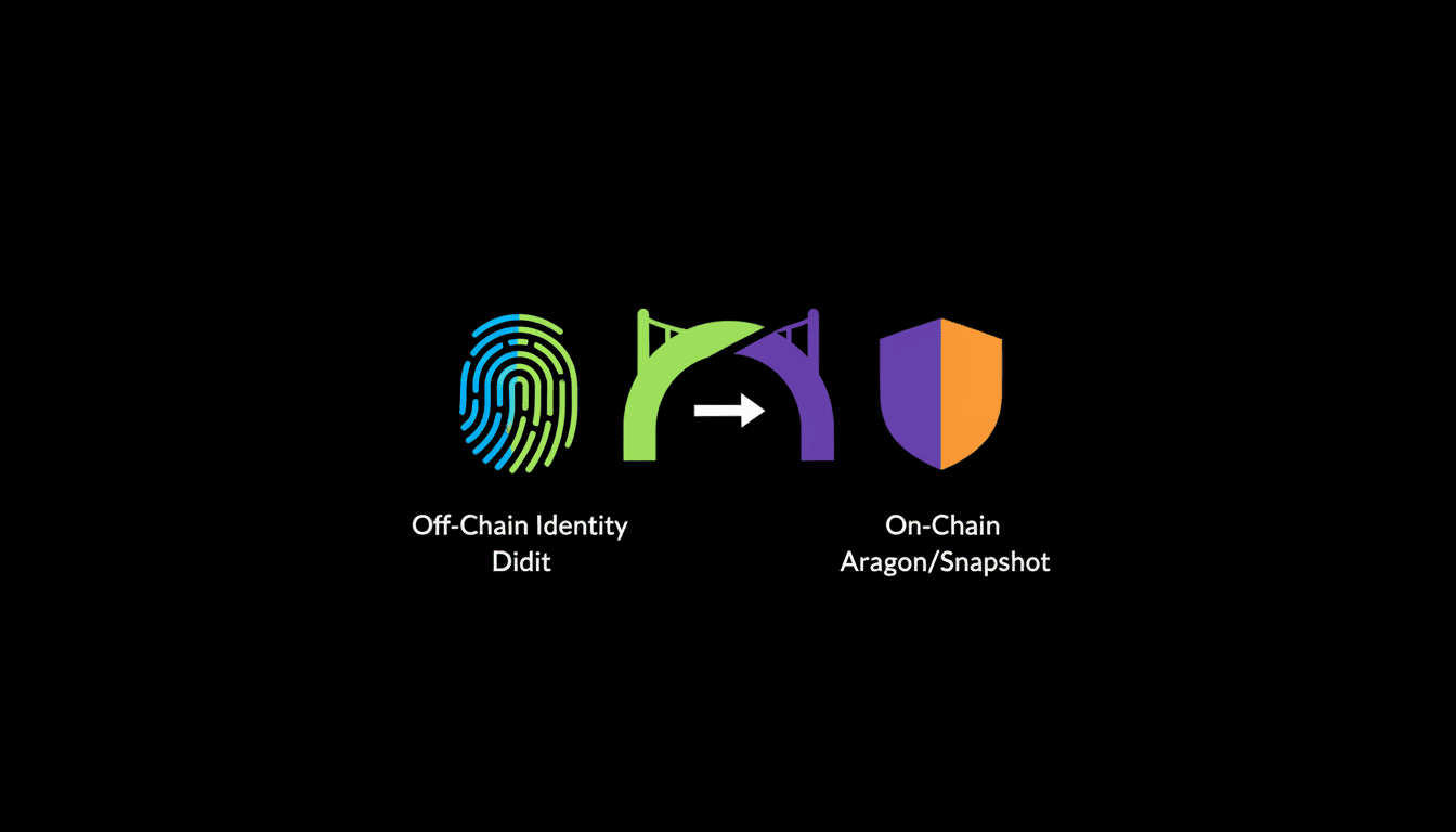Identidad Off-Chain para Gobernanza On-Chain: Uniendo Didit con Aragon/Snapshot (ES)