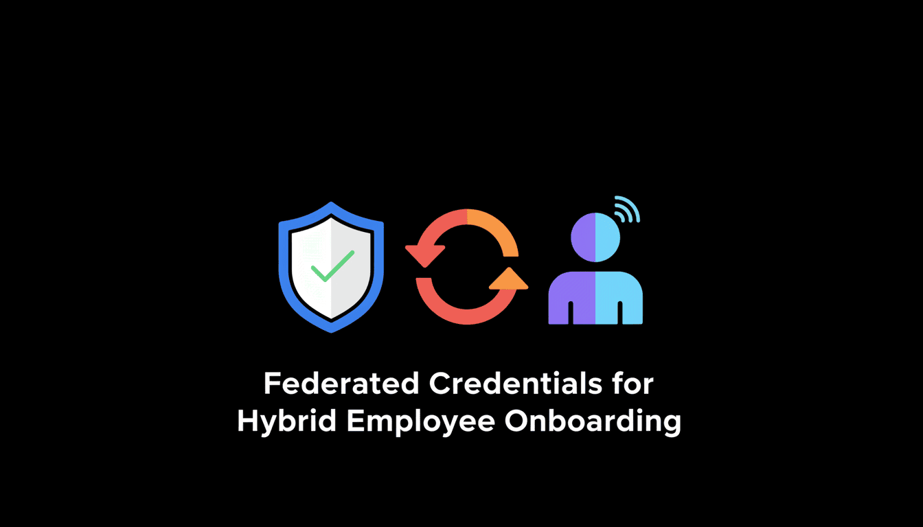 Federated Credentials for Hybrid Employee Onboarding