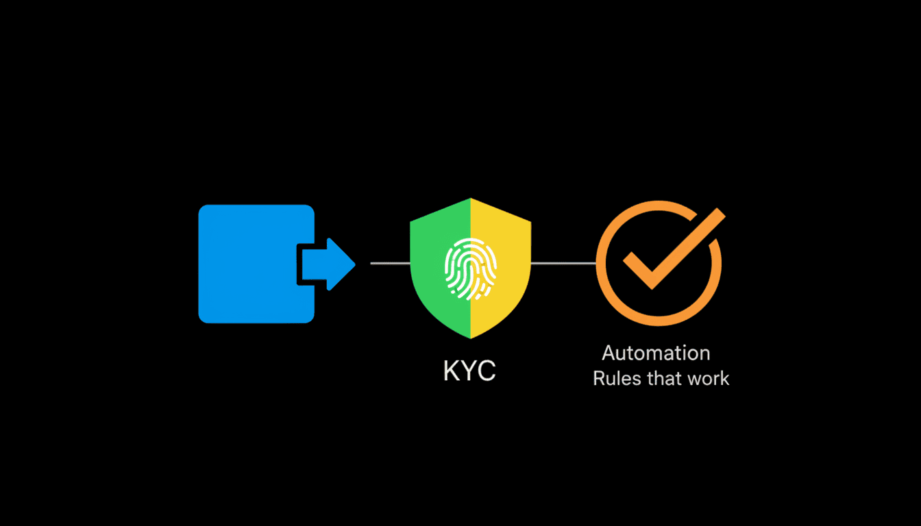 No-Code KYC Automation: Build Rules That Work