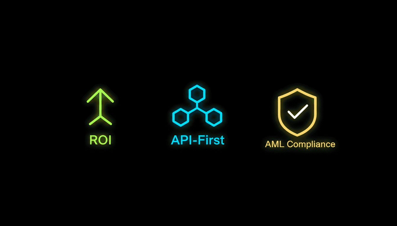 The Economics of API-First AML: ROI Beyond Compliance Costs