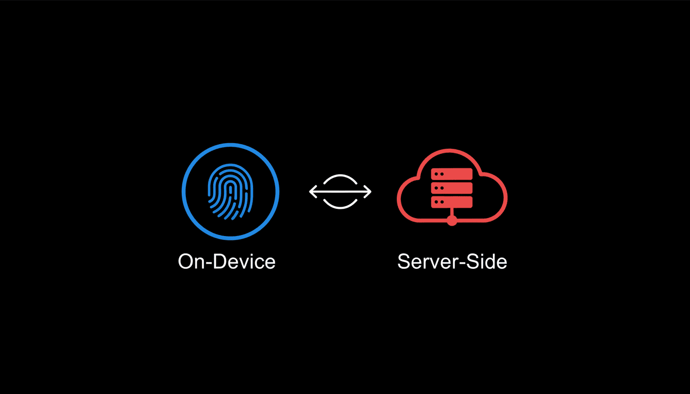 On-Device vs. Server-Side Biometrics: A Comprehensive Guide
