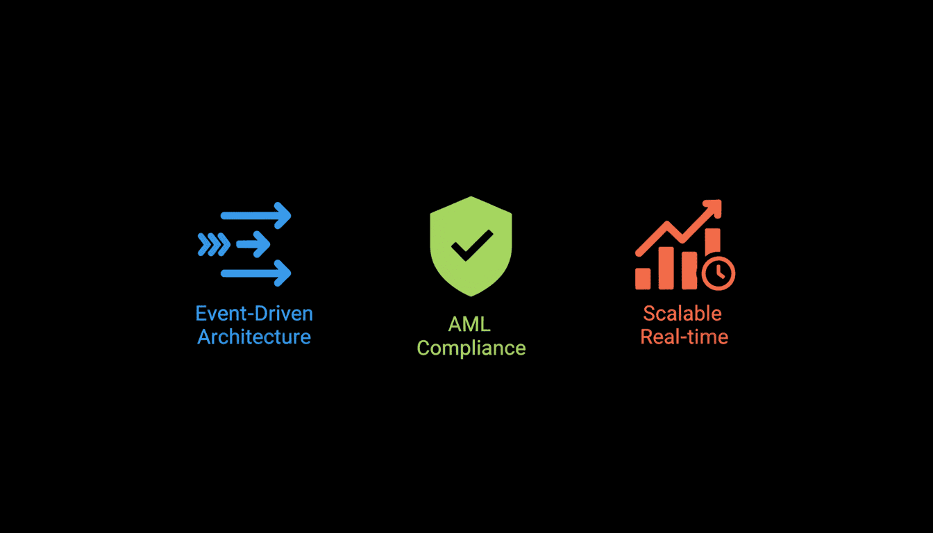 Event-Driven Architecture for Scalable Real-time AML