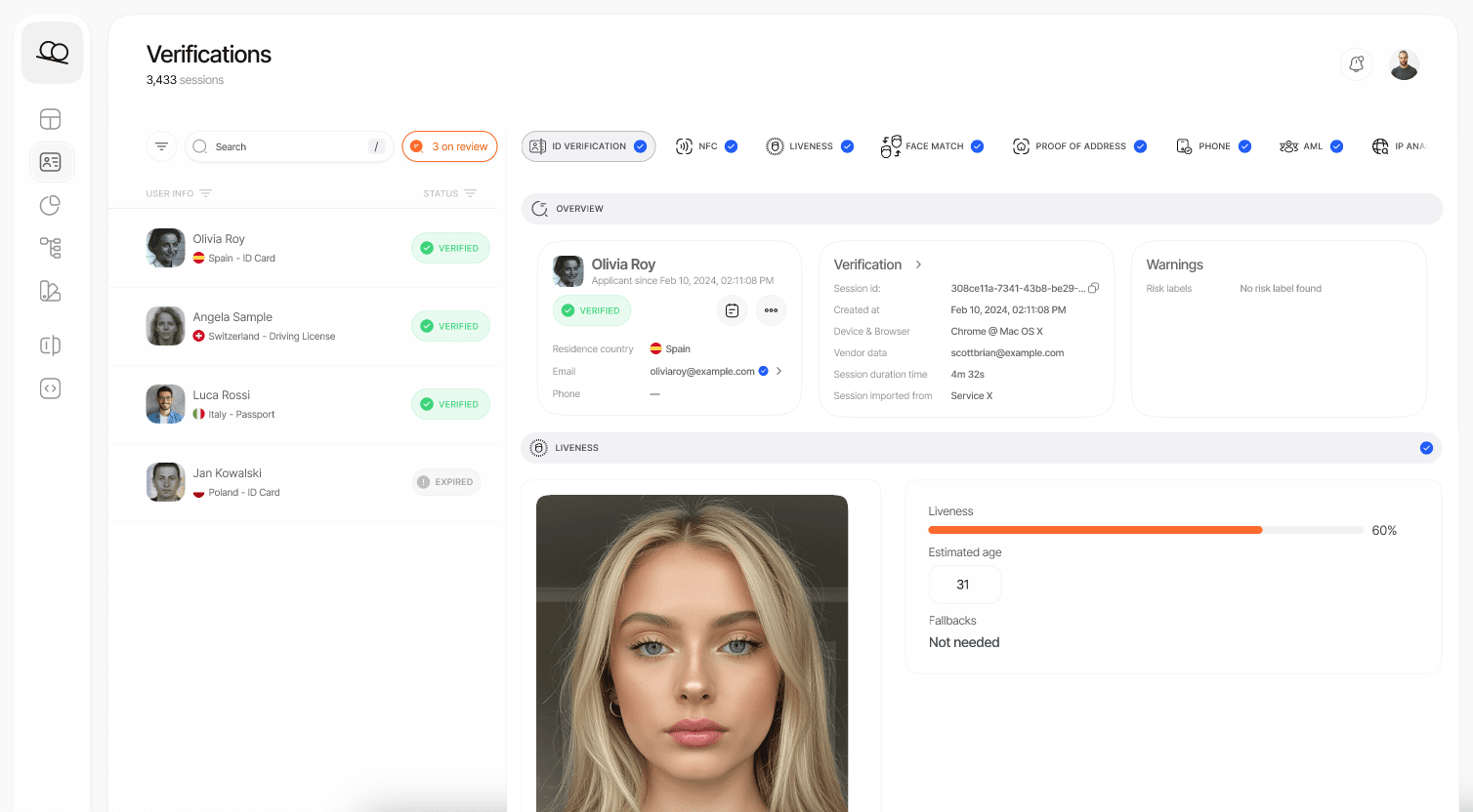 Age Estimation Process