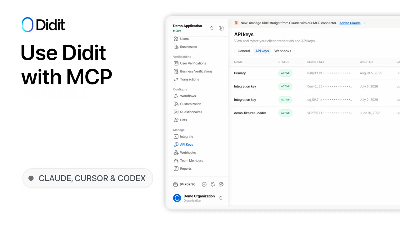 Use Didit with MCP