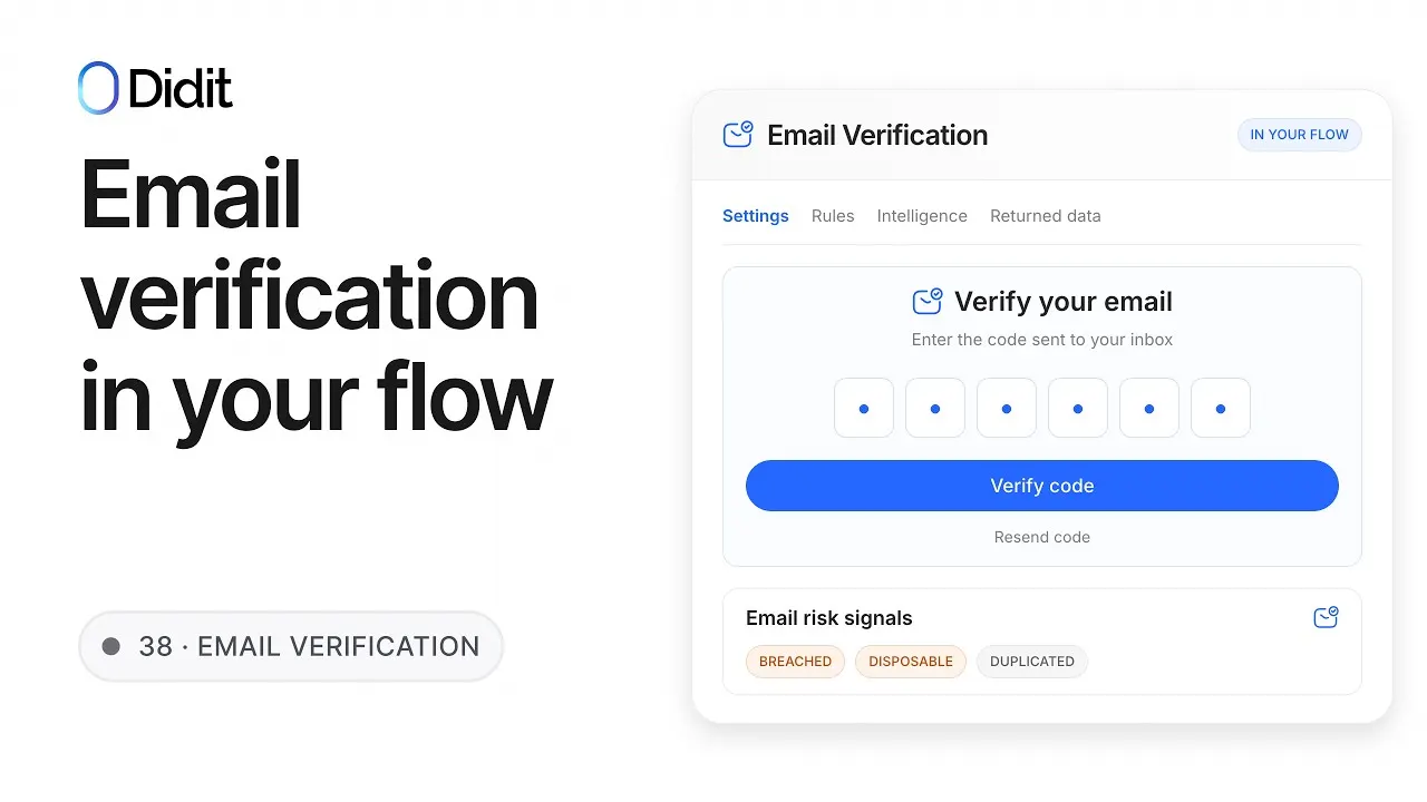 E-Mail-Verifizierung